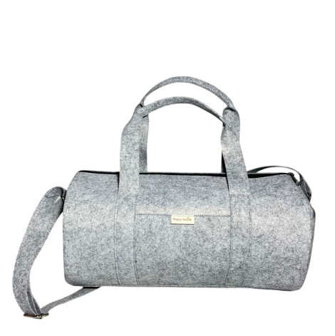Happy Earth Felt Flex Gym Bag with Shoulder Strap for Men and Women | Spacious, Durable, Lightweight, Multi-Pocket Design for Gym, Travel, and Everyday Use Bag