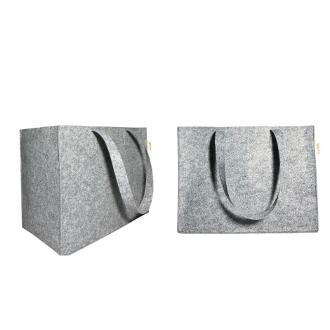 HAPPY EARTH Felt Shopping Bag – Durable, Stylish Tote for Groceries, Daily Use & Travel – Spacious Design with Comfortable Handles Standard size Tote Bag HAPPY EARTH Felt Shopping Bag – Durable, Stylish Tote for Groceries, Daily Use & Travel – Spacious Design with Comfortable Handles Standard size Tote Bag