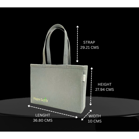 Happy Earth Recycled Felt Women Handbag Storage, Eco-Friendly Tote Utility Shoulder Bag with Handles | Perfect for Office, College, Travel, Best For Laptop bag Happy Earth Recycled Felt Women Handbag Storage, Eco-Friendly Tote Utility Shoulder Bag with Handles | Perfect for Office, College, Travel, Best For Laptop bag